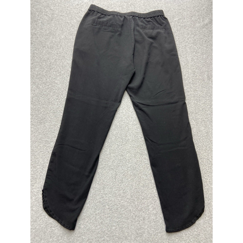 Marine Layer Womens Pants Small Black Cropped Weastband Casual Outdoor - Picture 8 of 9